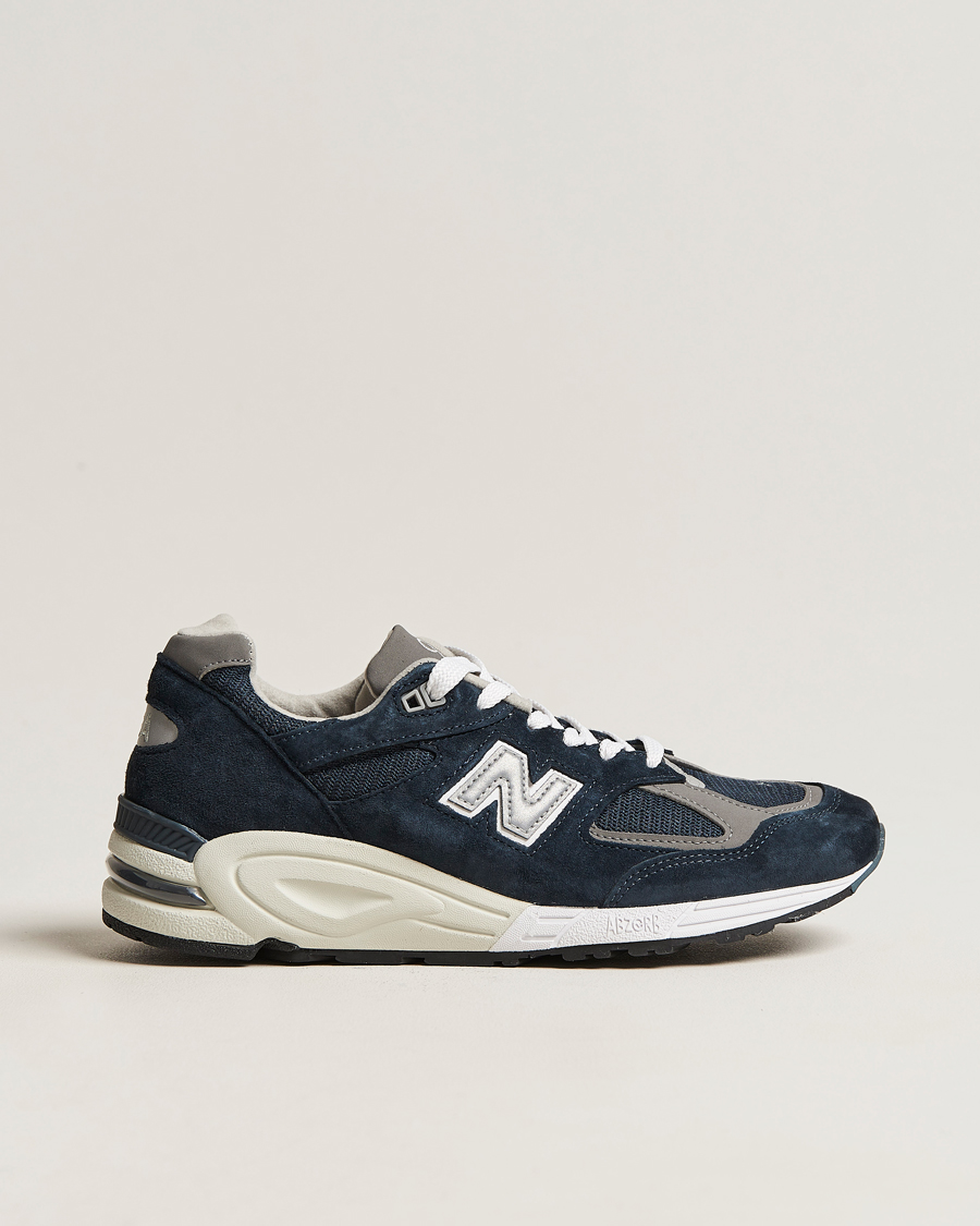 Uomini | New Balance Made In USA 990 Sneakers Navy | New Balance | Made In USA 990 Sneakers Navy