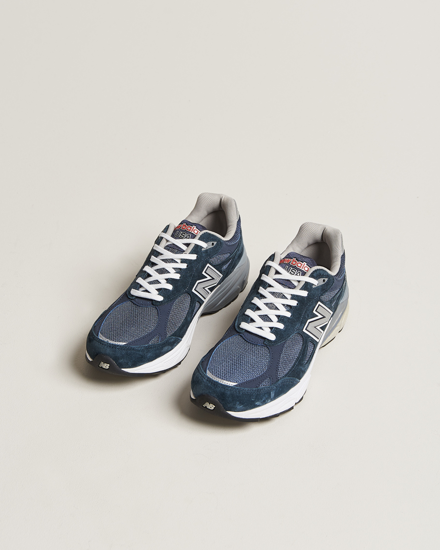 Uomini | New Balance Made In USA 990 Sneakers Navy | New Balance | Made In USA 990 Sneakers Navy