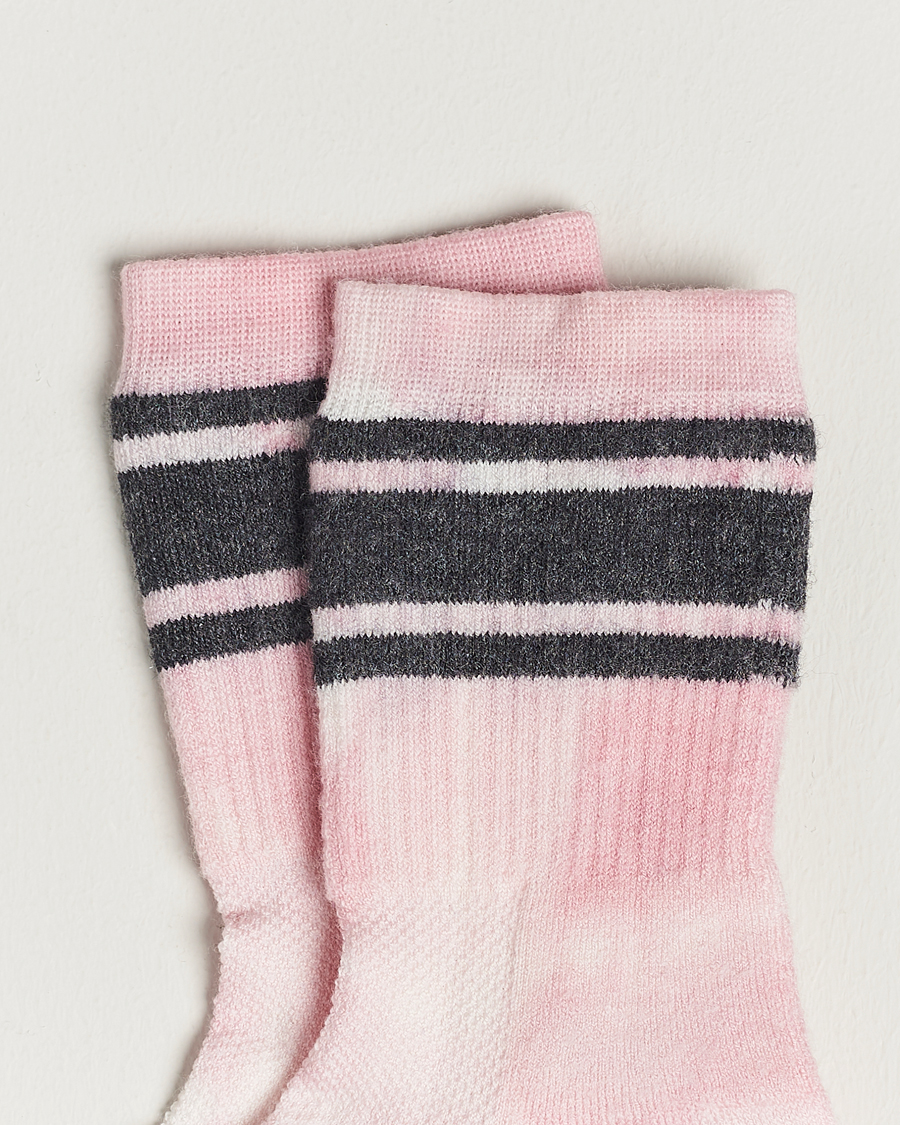 Uomini | Calzini | Satisfy | Merino Tube Socks  Rock Salt Tie Dye