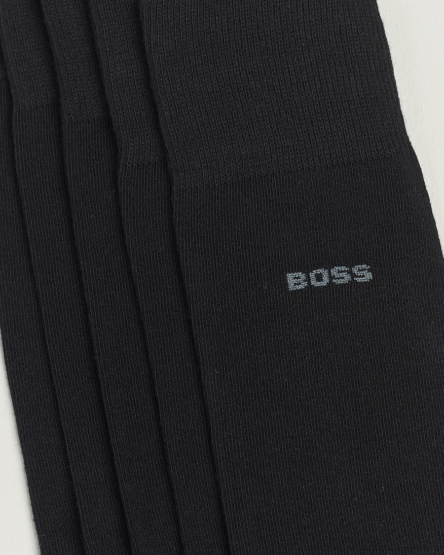 Uomini | Calzini per tutti i giorni | BOSS BLACK | 5-Pack RS Uni Socks Black