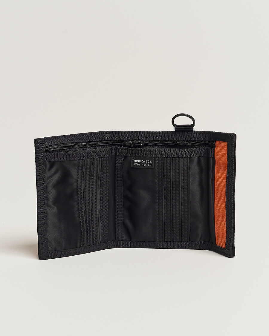 Uomini | Portafogli bi fold con zip | Porter-Yoshida & Co. | Tanker Wallet Black