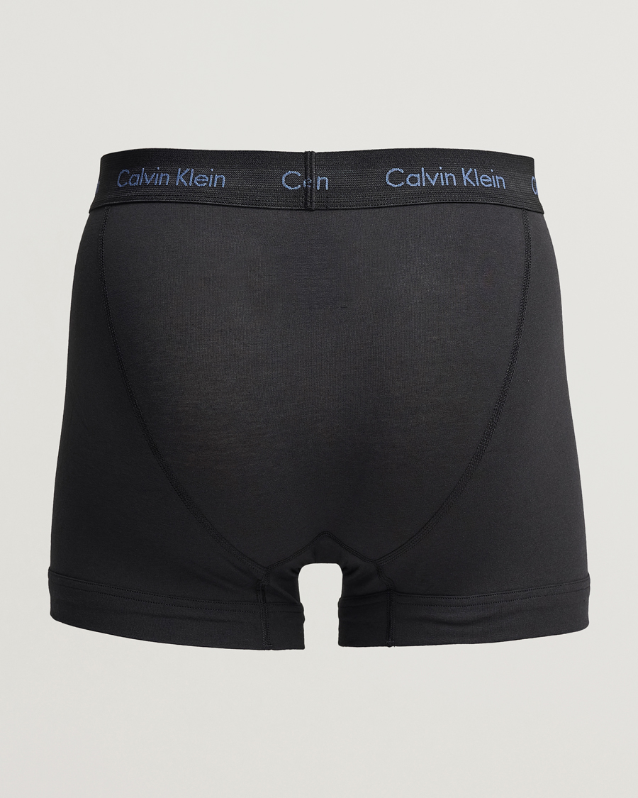 Uomini | Biancheria intima | Calvin Klein | Cotton Stretch 3-Pack Trunk Black