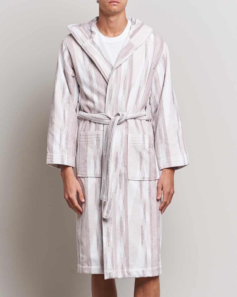 Uomini |  | Missoni Home | Clint Bathrobe Beige/White