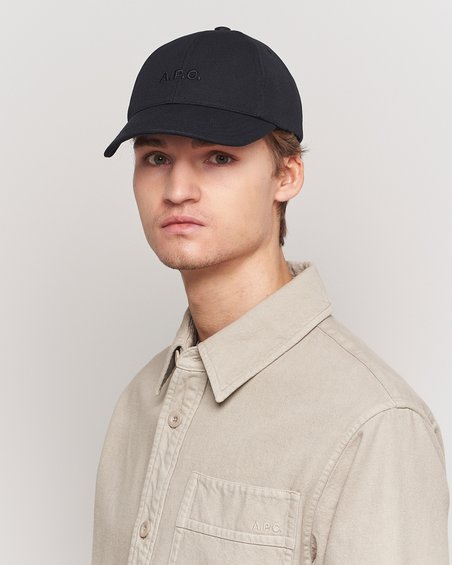 Uomini | Accessori | A.P.C. | Charlie Baseball Cap Black