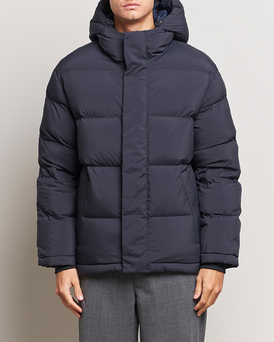 Uomini |  | NN07 | Matthew Padded Down Jacket Navy Blue