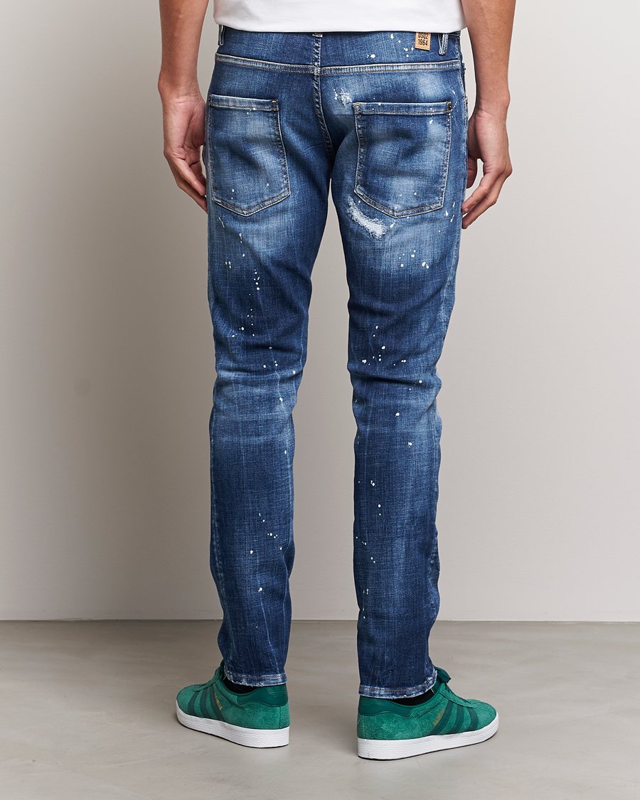 Uomini | Jeans | Dsquared2 | Skater Jeans Light Blue Wash