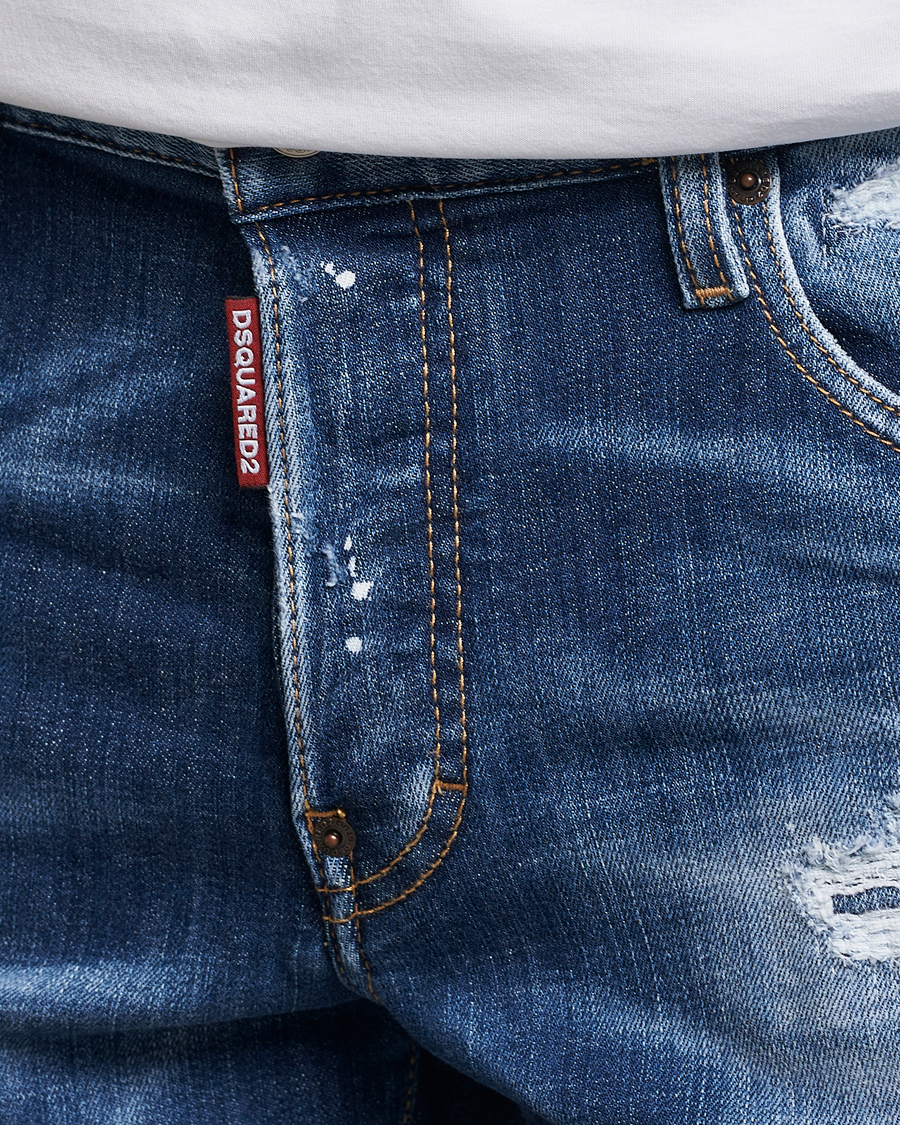 Uomini | Jeans | Dsquared2 | Skater Jeans Light Blue Wash