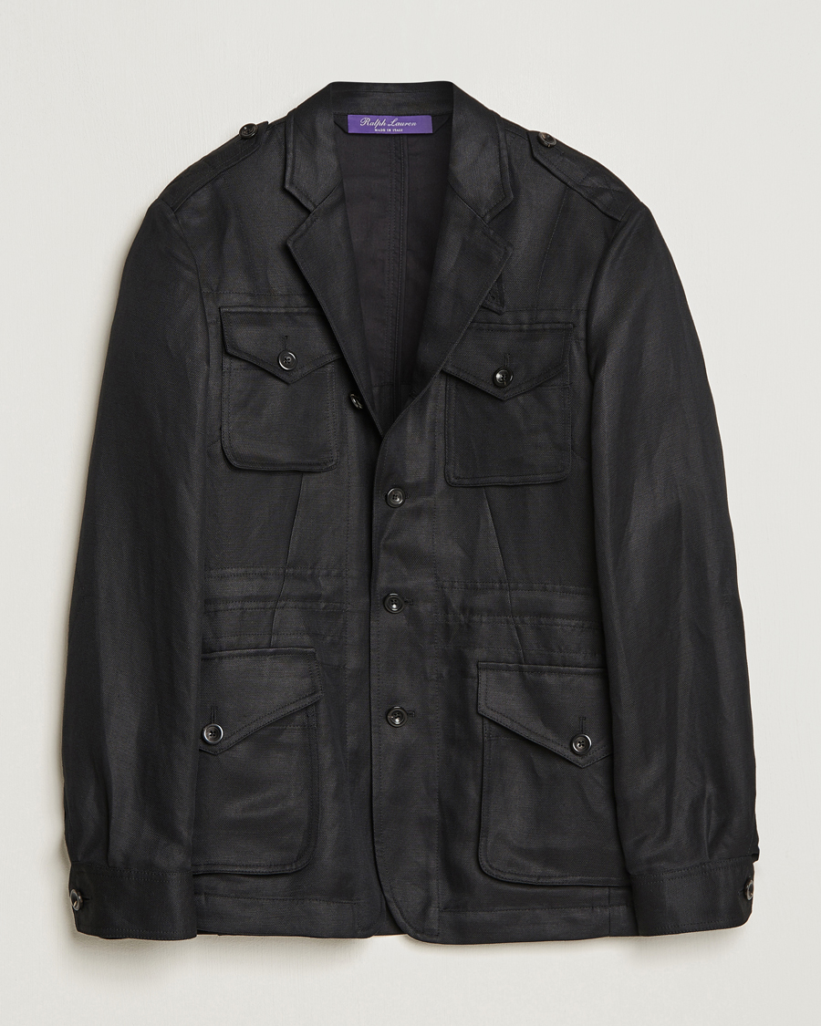 Uomini | Giacche | Ralph Lauren Purple Label | Field Jacket Black