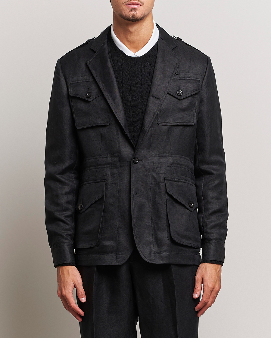 Uomini | Giacche | Ralph Lauren Purple Label | Field Jacket Black