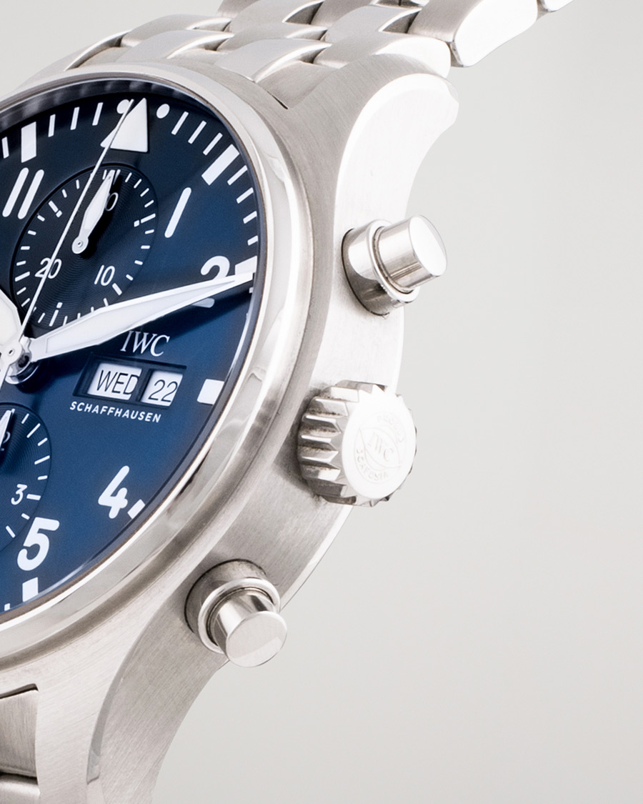 Uomini | IWC Pre-Owned Le petit Steel IW3777-17 Blue | IWC Pre-Owned | Le petit Steel IW3777-17 Blue