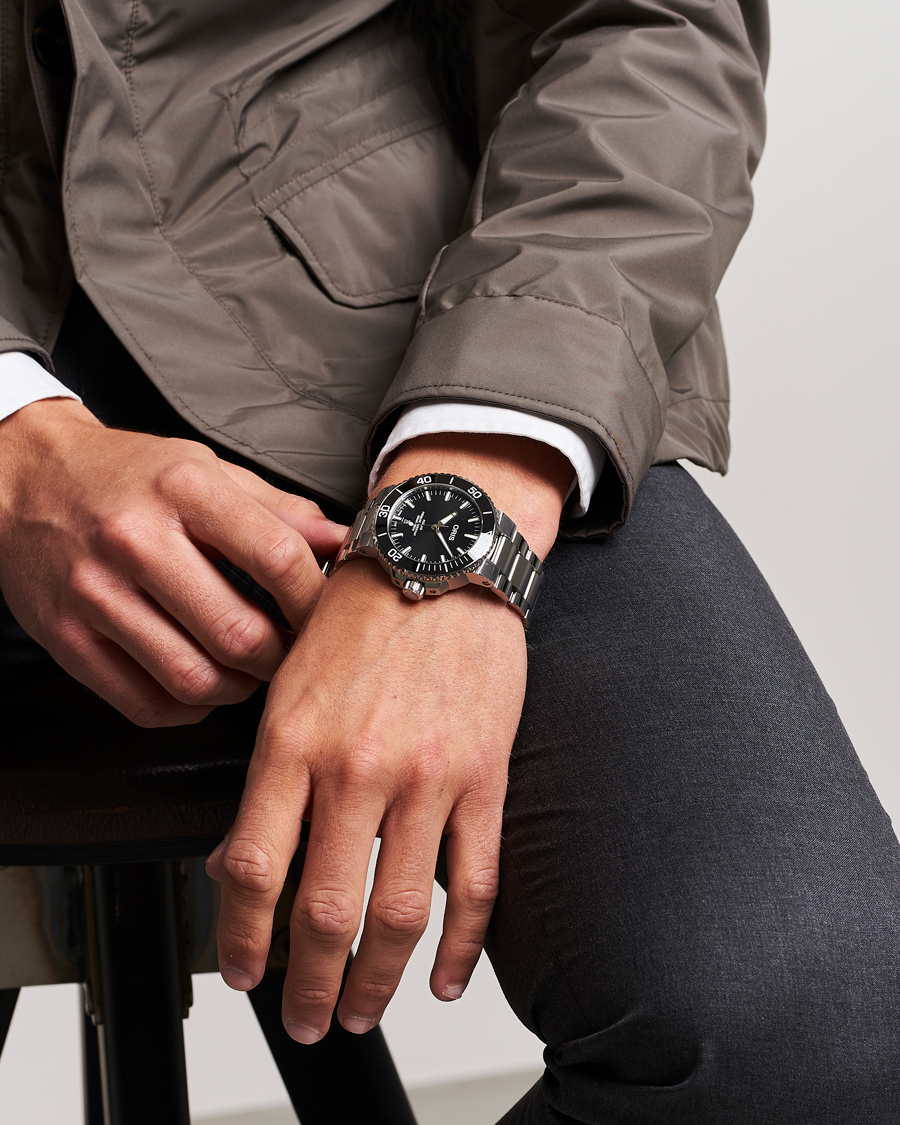 Uomini | Oris Aquis Date 43,5mm Polished Black | Oris | Aquis Date 43,5mm Polished Black