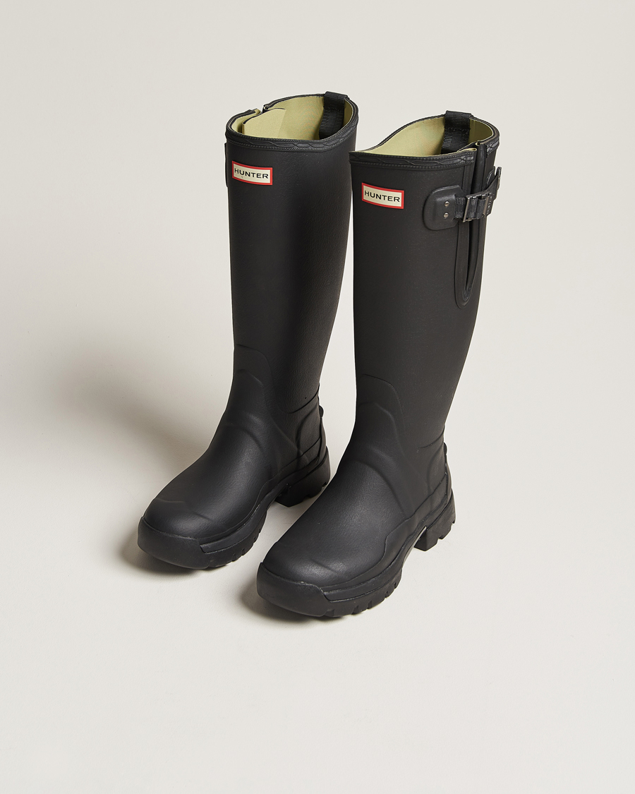 Uomini | Soprascarpe | Hunter Boots | Hunter Balmoral Side Adjustable Neo Boot Black