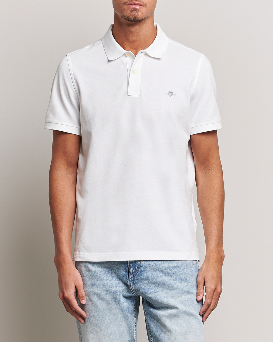 Uomini | Polo | GANT | The Original Polo White