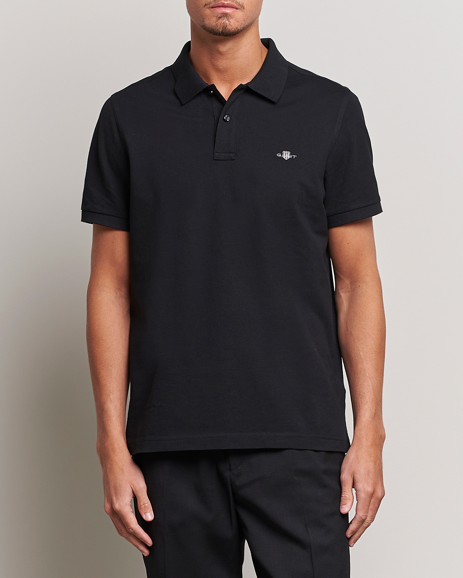 Uomini | Polo | GANT | The Original Polo Black