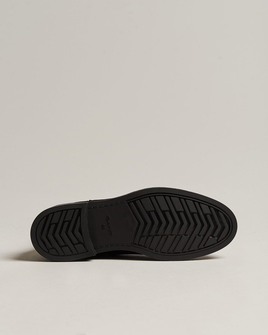 Uomini | GANT Prepdale Suede Chelsea Boot Black | GANT | Prepdale Suede Chelsea Boot Black