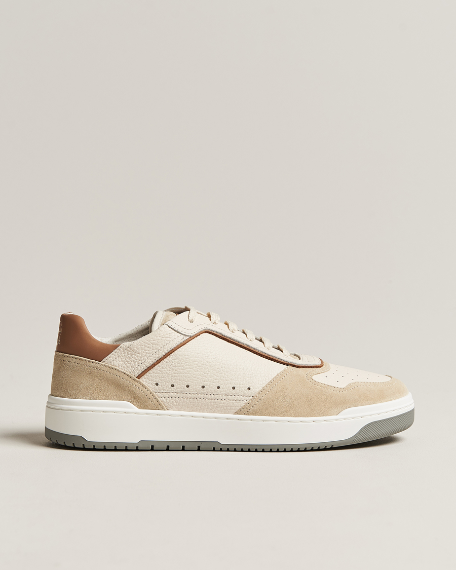Uomini | Brunello Cucinelli Basket Sneaker Off White | Brunello Cucinelli | Basket Sneaker Off White