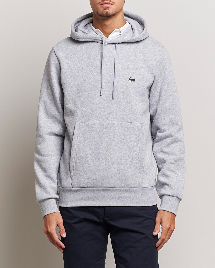 Uomini | Maglieria | Lacoste | Hoodie Silver Chine