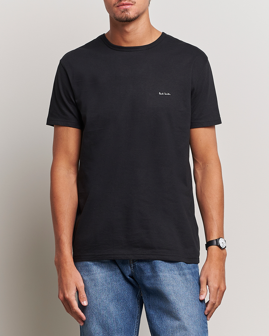 Uomini | Multipack | Paul Smith | 3-Pack Crew Neck T-Shirt Black/Grey/White