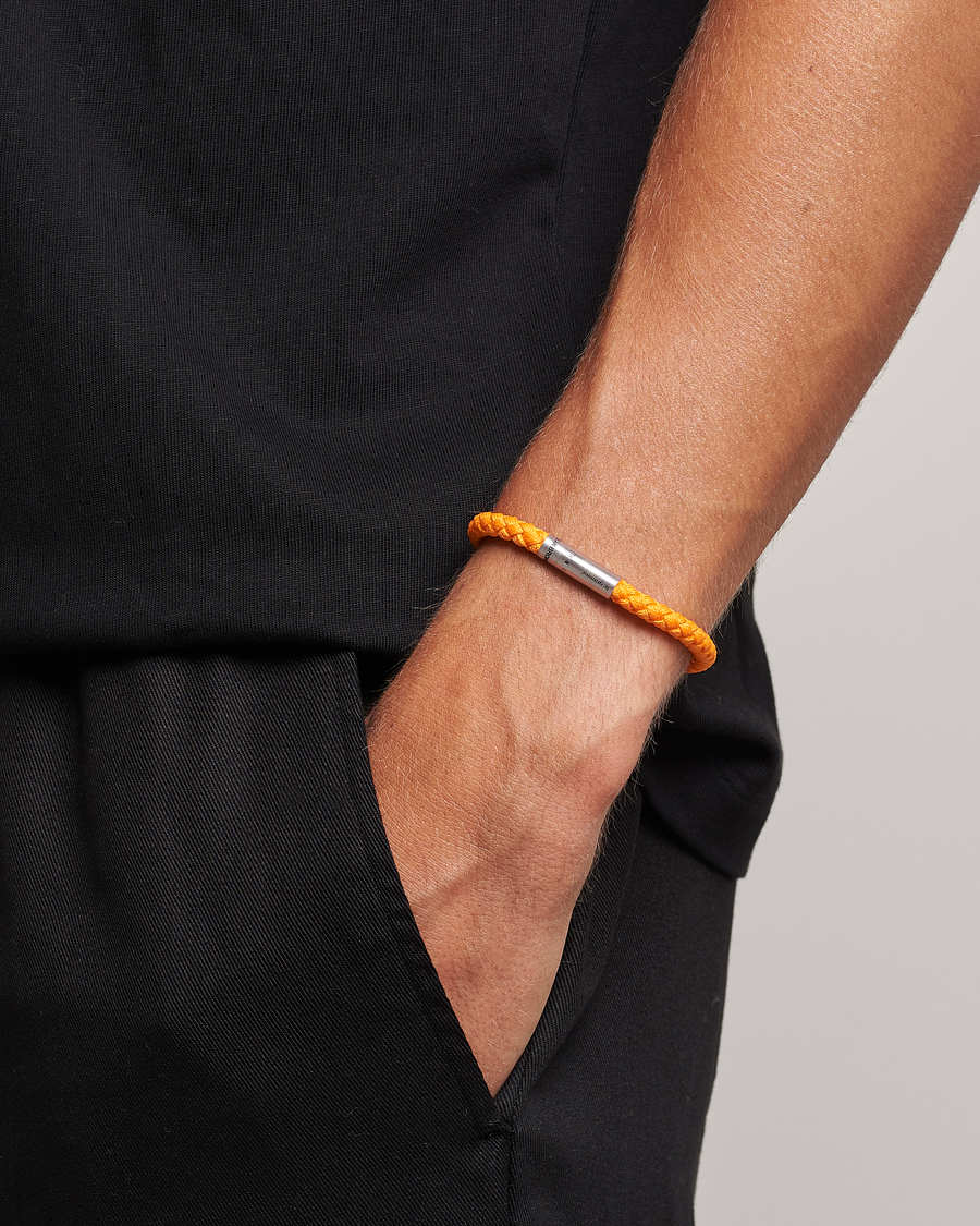 Uomini | Bracciali | LE GRAMME | X Orlebar Brown Nato Bracelet Beacon/Sterling Silver