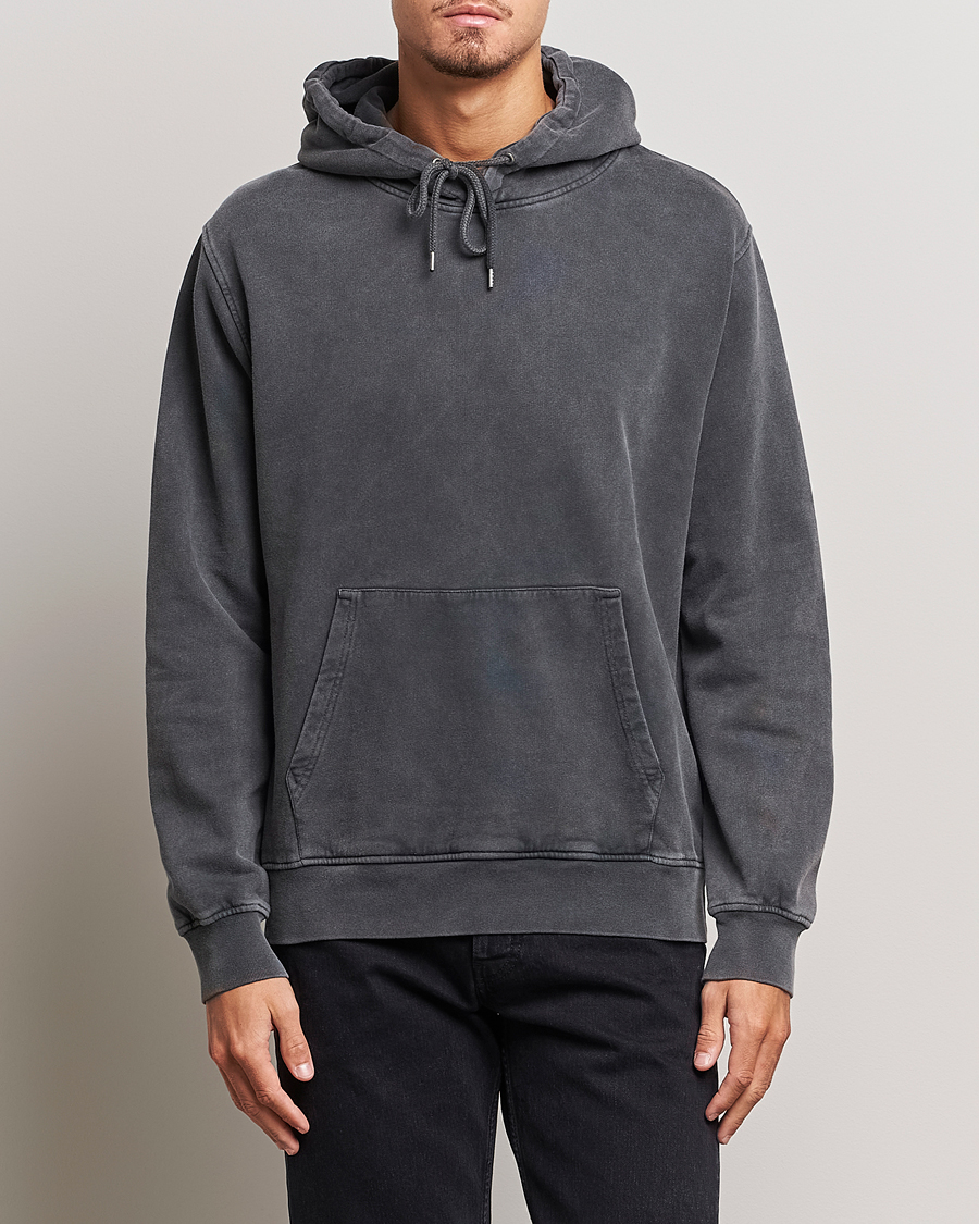 Uomini |  | Colorful Standard | Classic Organic Hood Faded Black