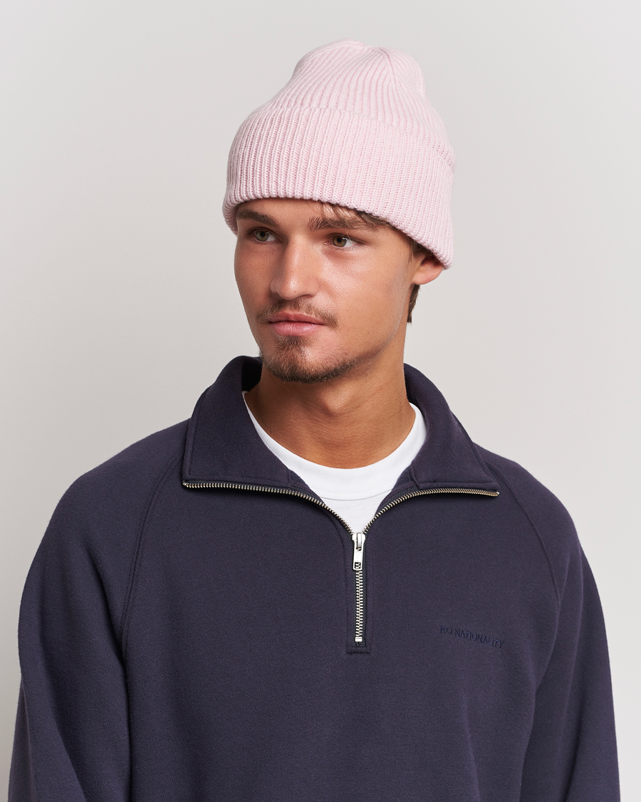 Uomini | Berretti invernali | Colorful Standard | Merino Wool Beanie Faded Pink