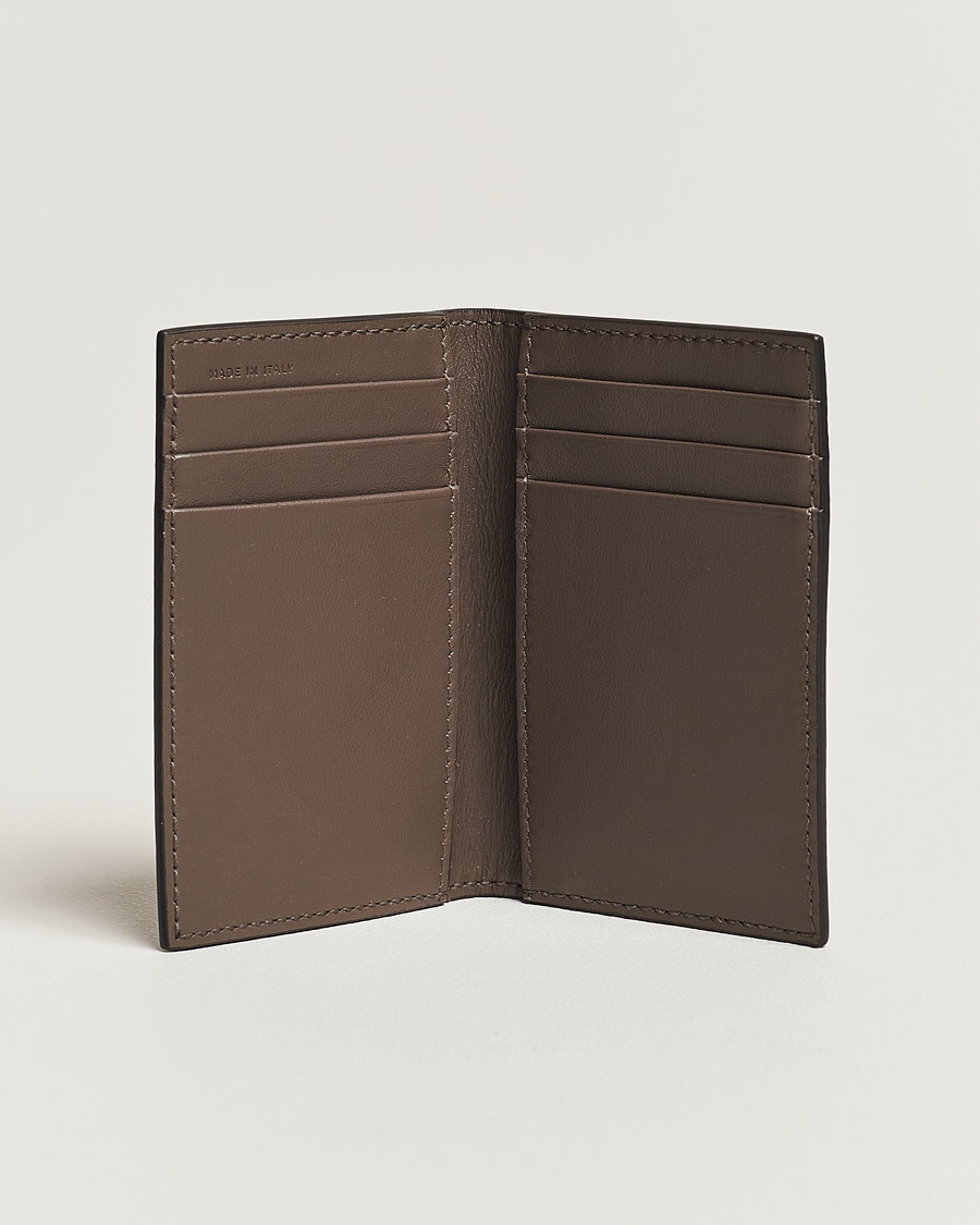 Uomini | Smythson | Smythson | Ludlow 6 Folded  Wallet Dark Taupe