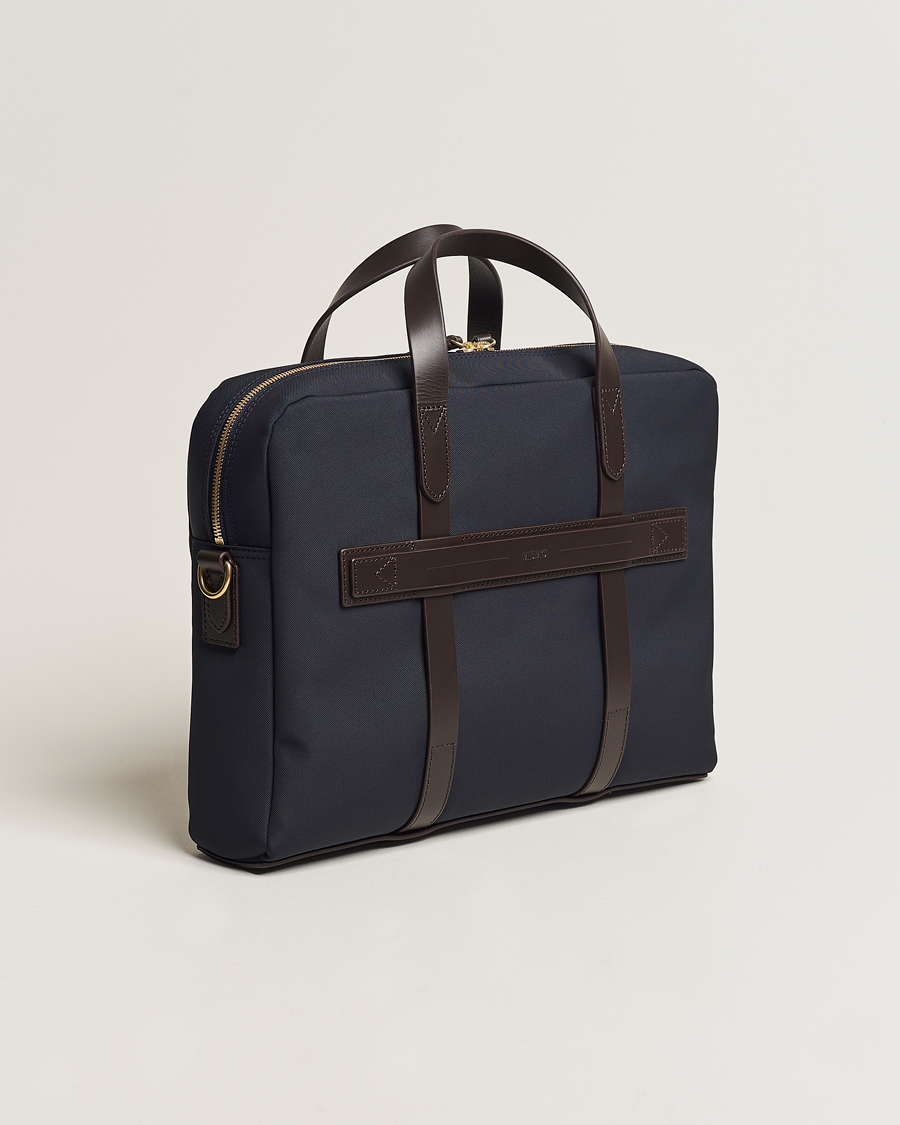 Uomini | Mismo | Mismo | M/S Aspire Briefcase Navy/Dark Brown