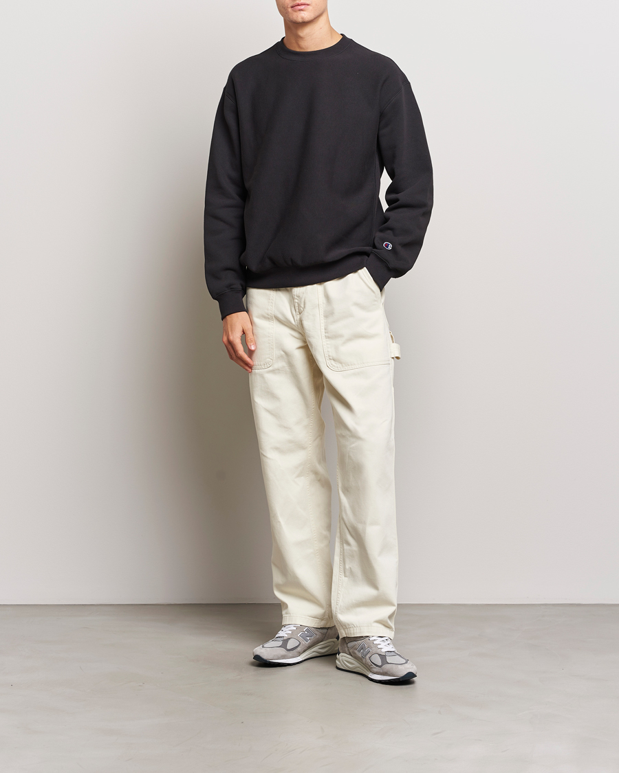 Uomini | Maglieria | Champion | Reverse Weave Soft Fleece Sweatshirt Black Beauty