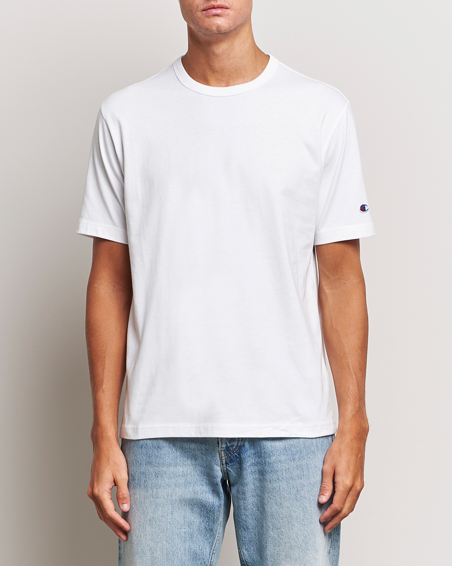 Uomini | Champion | Champion | Jersey Crew Neck T-shirt White