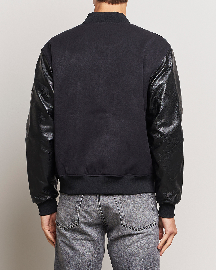 Uomini | Giacche | Champion | Archive Varsity Bomber Jacket Black Beauty
