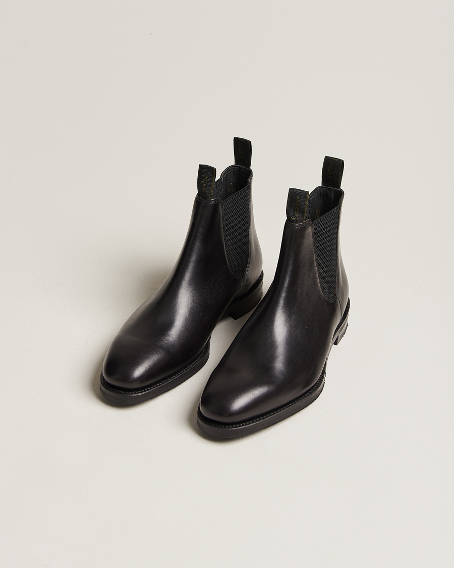 Uomini |  | Loake 1880 | Emsworth Chelsea Boot Black Leather