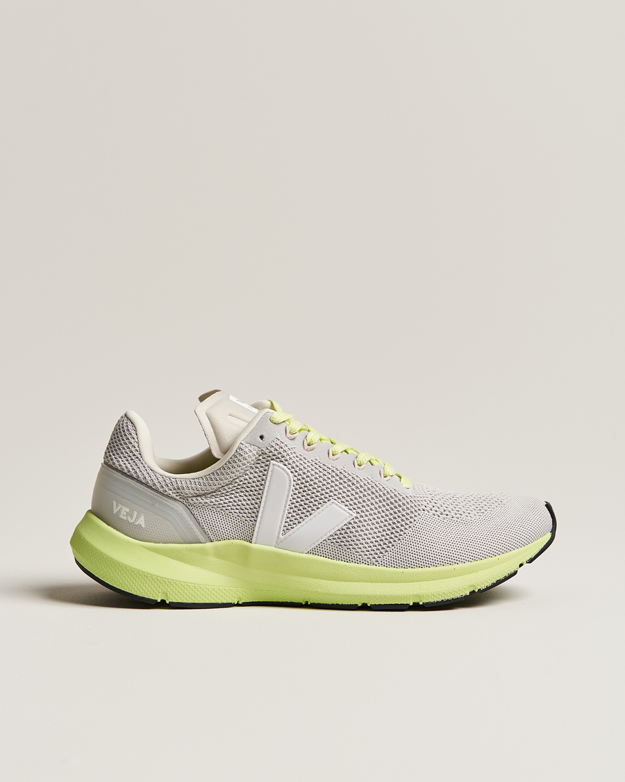 Uomini | Veja Running Marlin Vegan V-Knit Running Sneaker Chalk White | Veja Running | Marlin Vegan V-Knit Running Sneaker Chalk White