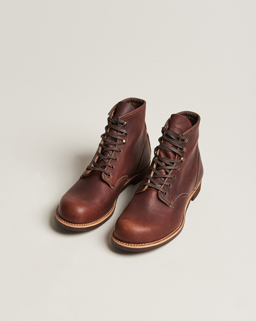 Uomini |  | Red Wing Shoes | Blacksmith Boot Briar Oil Slick Leather