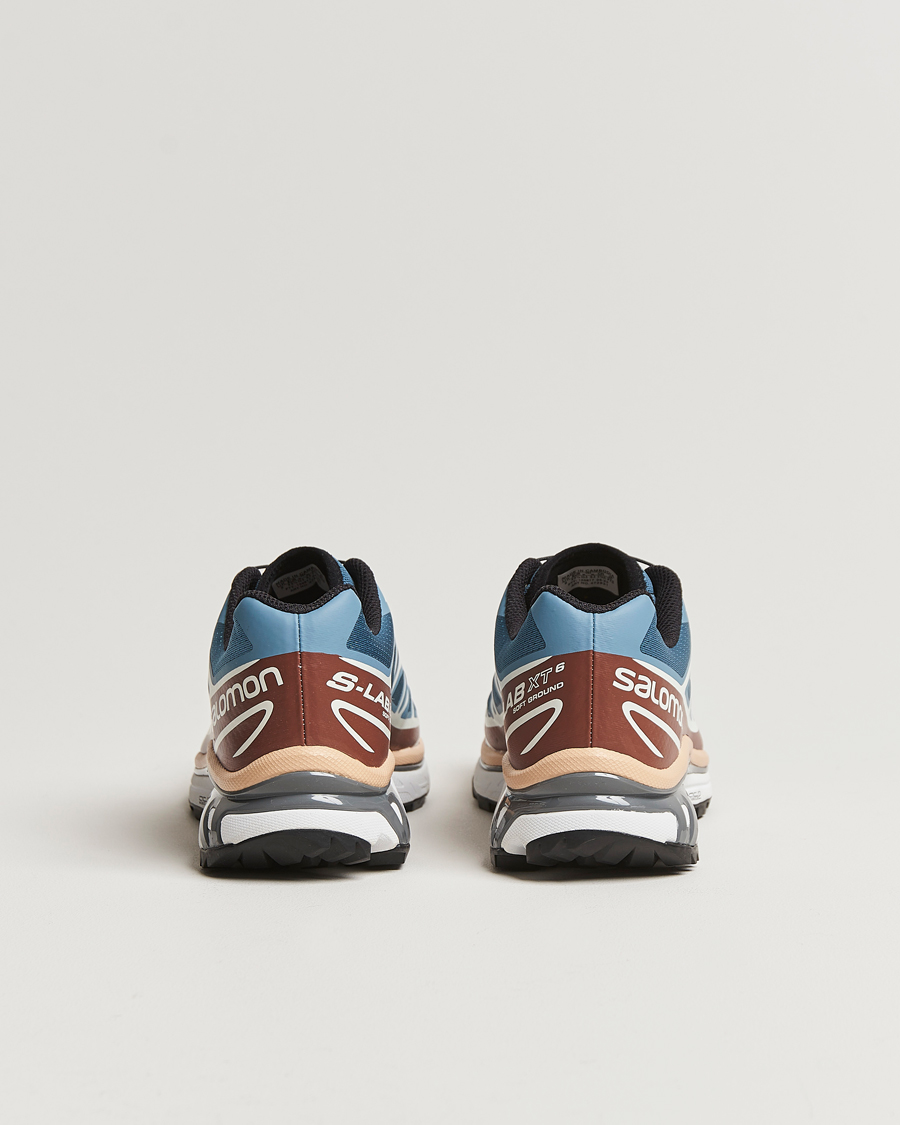 Uomini | Salomon XT-6 Sneakers Aegean Blue/Tortoise Shell | Salomon | XT-6 Sneakers Aegean Blue/Tortoise Shell