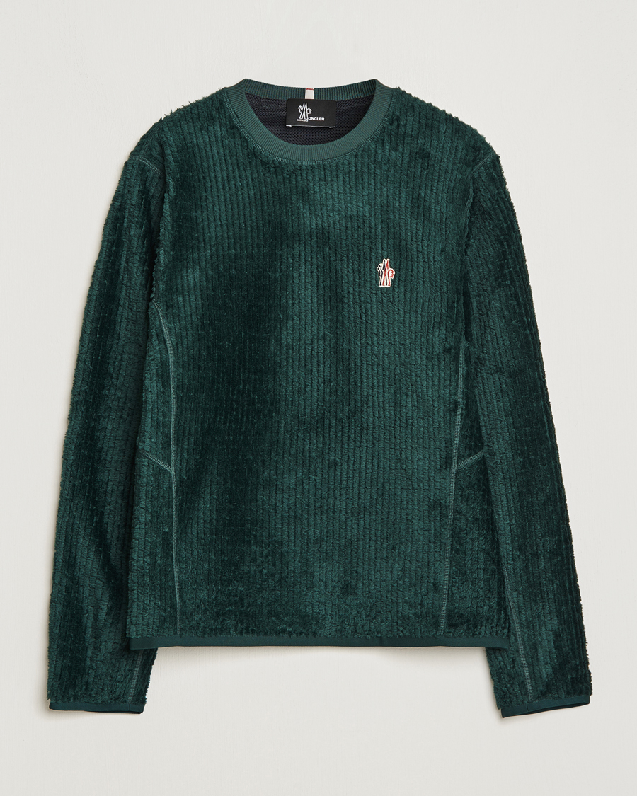 Uomini | Maglieria | Moncler Grenoble | Fluffy Sweatshirt Green