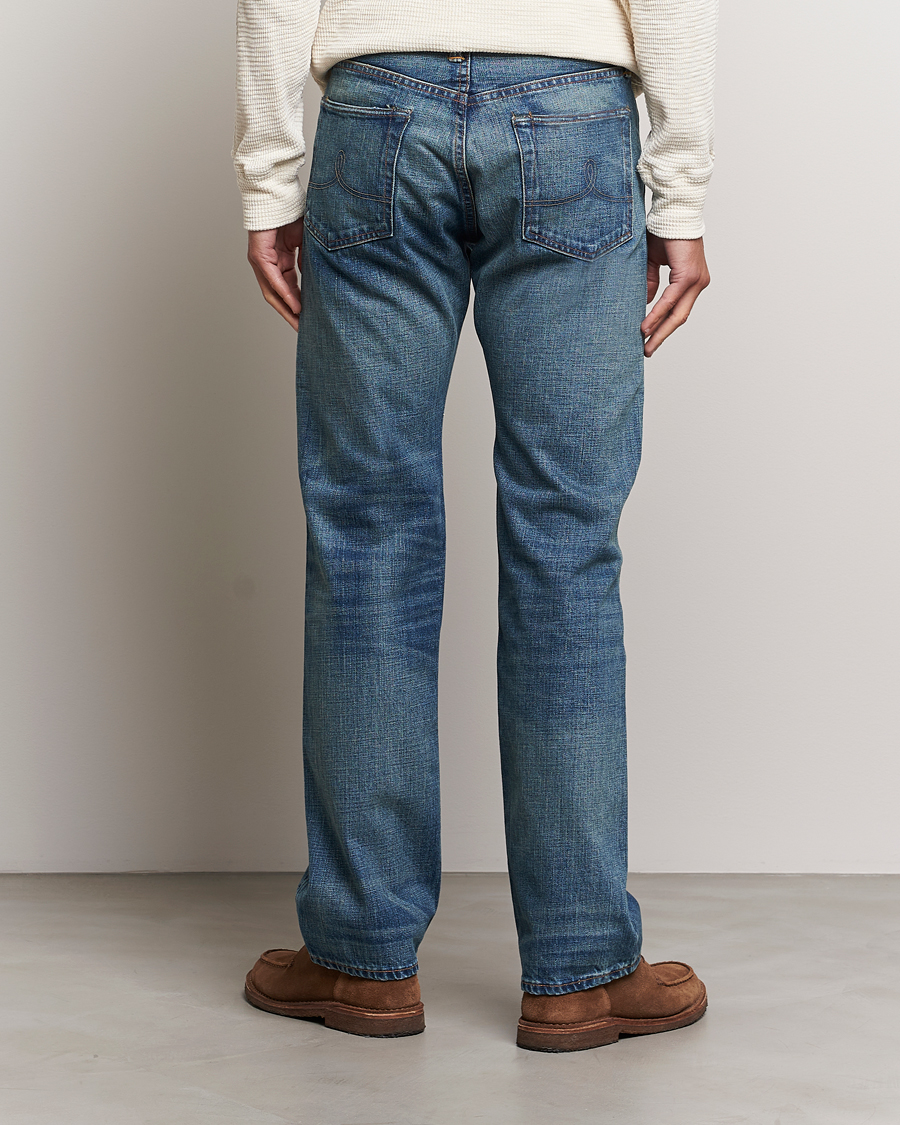 Uomini | Jeans | RRL | Straight Fit 5-Pocket Denim Once Washed