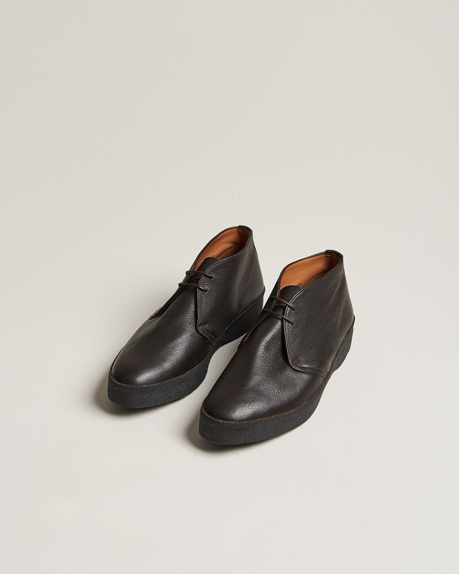 Uomini | Stivali | Sanders | Joel Grained Chukka Boot Savage Brown