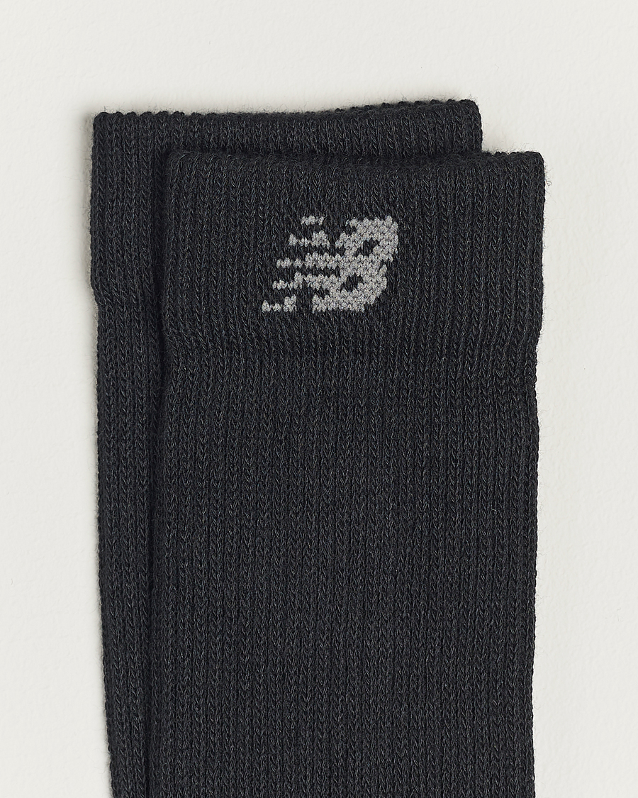 Uomini | Running | New Balance Running | 2-Pack Coolmax Crew Socks Black