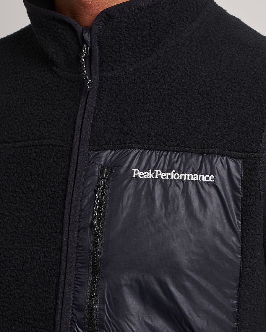 Uomini | Peak Performance Pile Vest Black | Peak Performance | Pile Vest Black