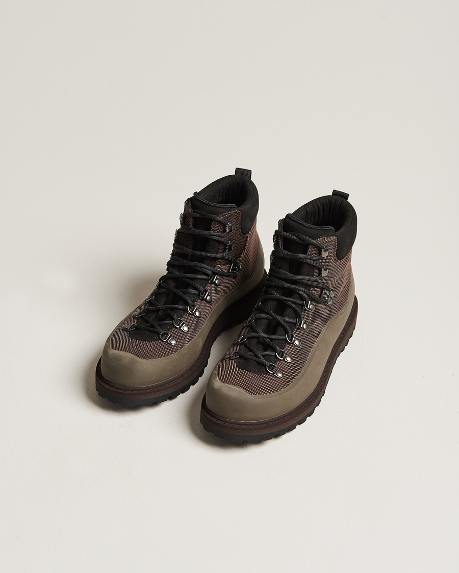 Uomini | Stivali con lacci | Diemme | Roccia Vet Sport Original Boot Brown Fabric