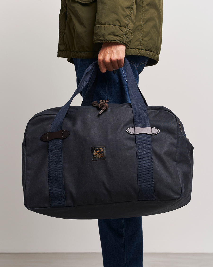 Uomini | Borse per il weekend | Filson | Tin Cloth Medium Duffle Bag Navy