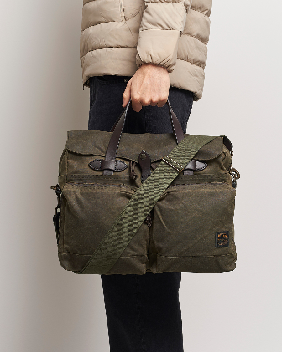 Uomini | Outdoor | Filson | 24-Hour Tin Briefcase Otter Green