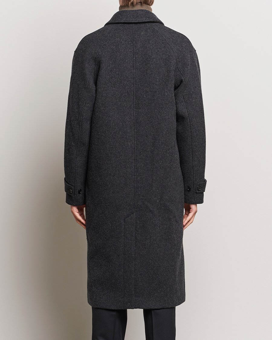 Uomini | Giacche | Samsøe Samsøe | Samsøe & Samsøe Jacob Coat Black Melange