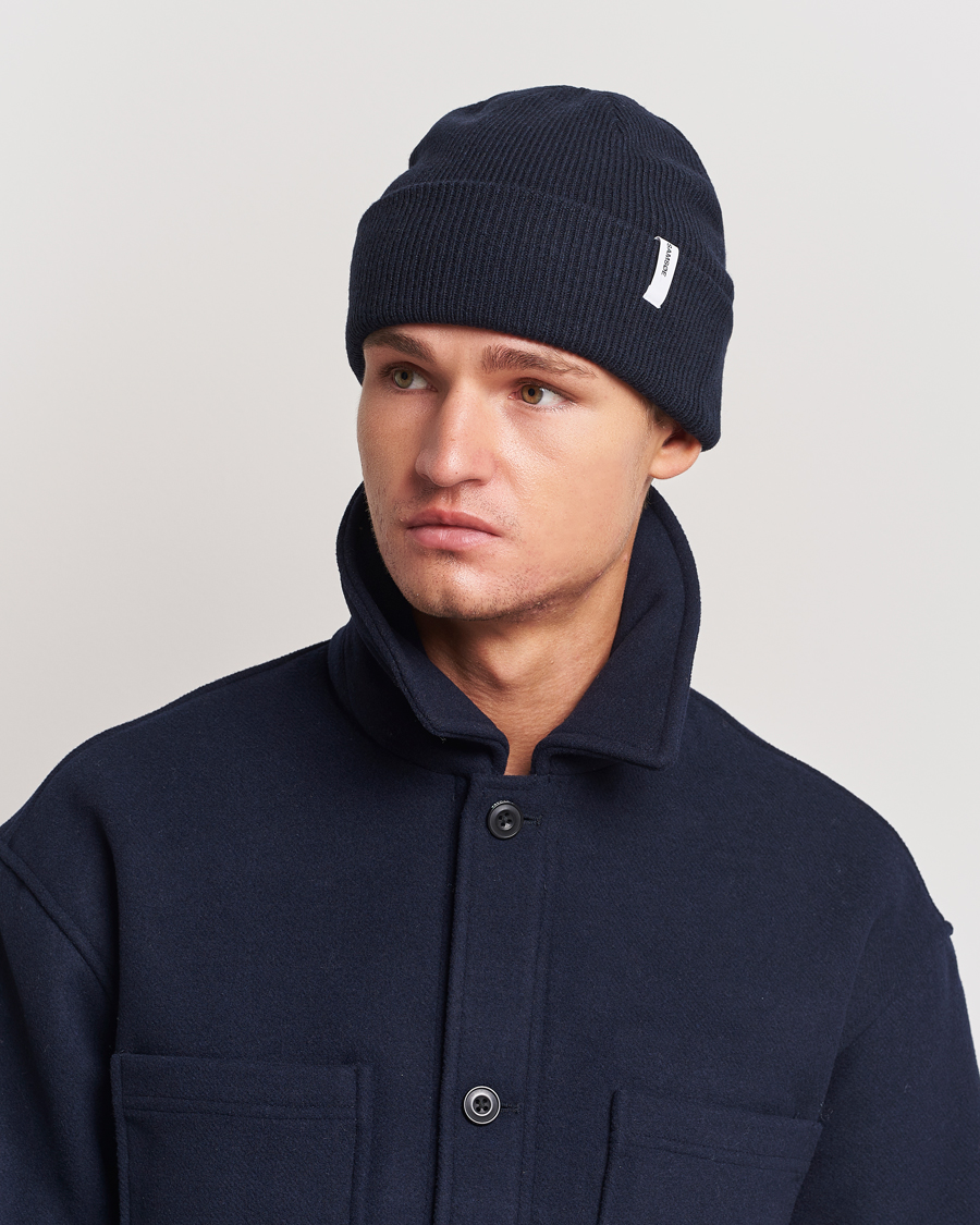 Uomini |  | Samsøe Samsøe | The Wool Beanie Salute Navy