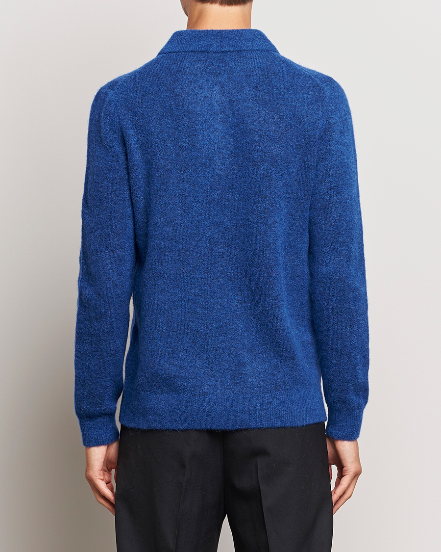 Uomini | Maglieria | J.Lindeberg | Hayden Hairy Polo Knit Surf The Web