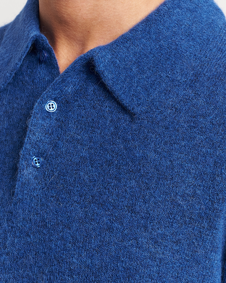 Uomini | Maglieria | J.Lindeberg | Hayden Hairy Polo Knit Surf The Web