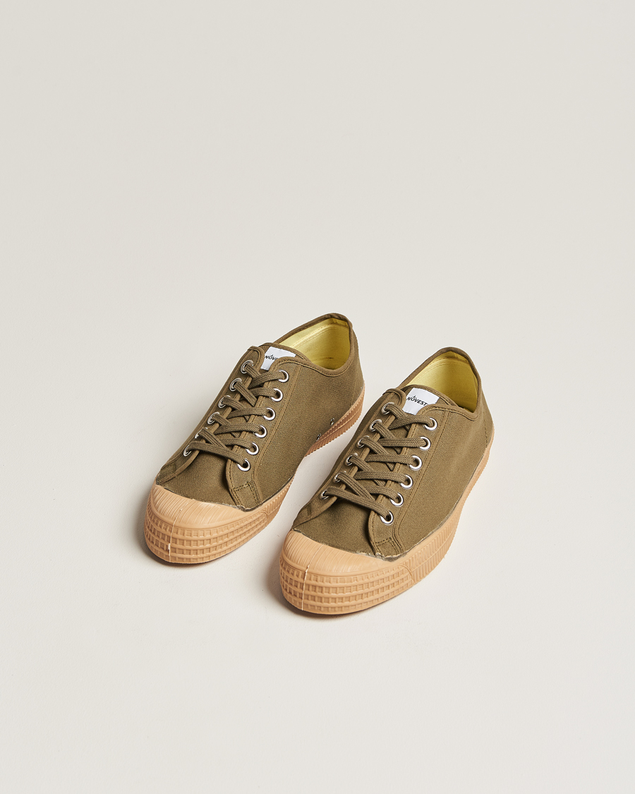 Uomini | Novesta | Novesta | Star Master Organic Cotton Sneaker Military/Transparant