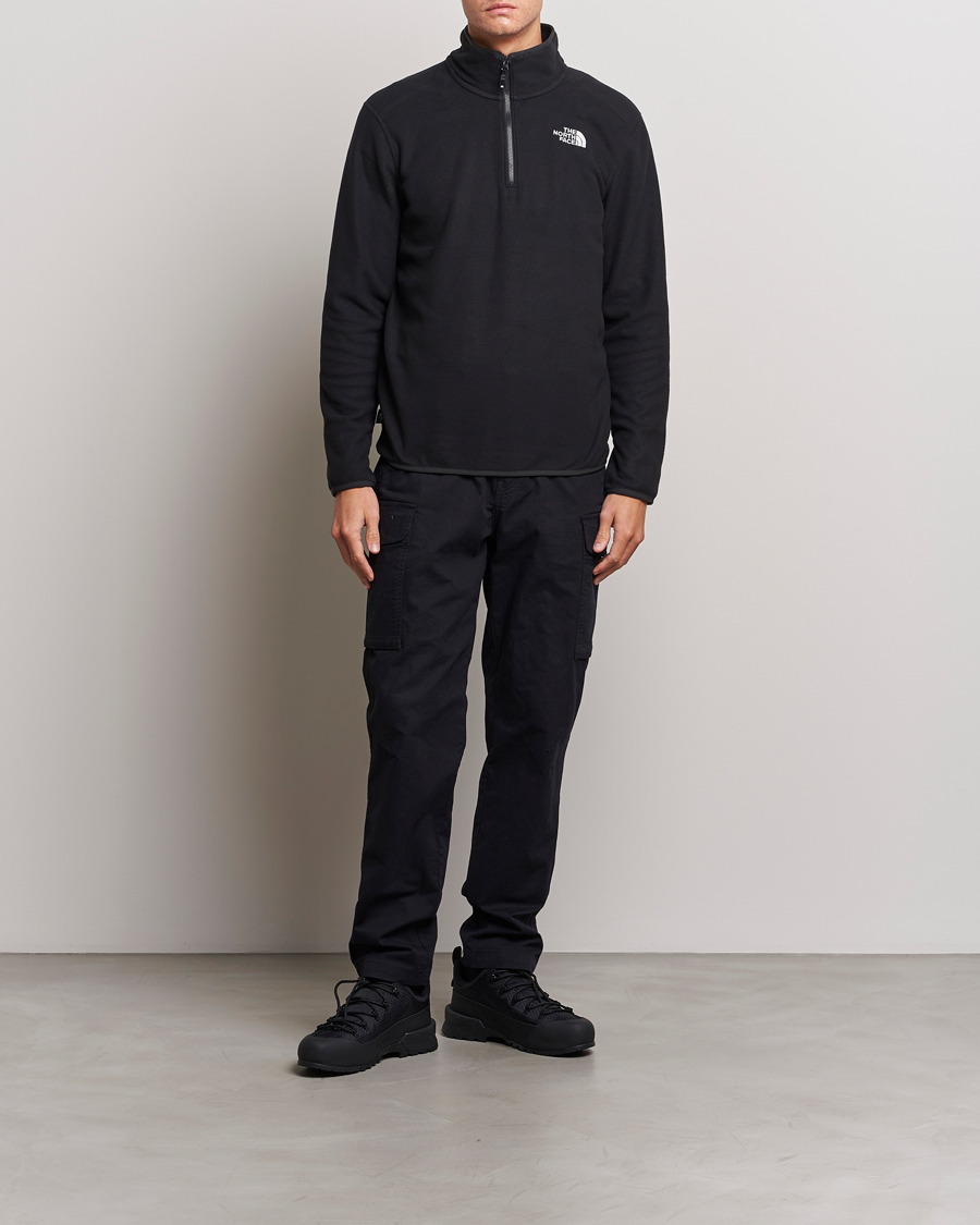 Uomini | Maglieria | The North Face | Glacier 1/4 Zip Fleece Black