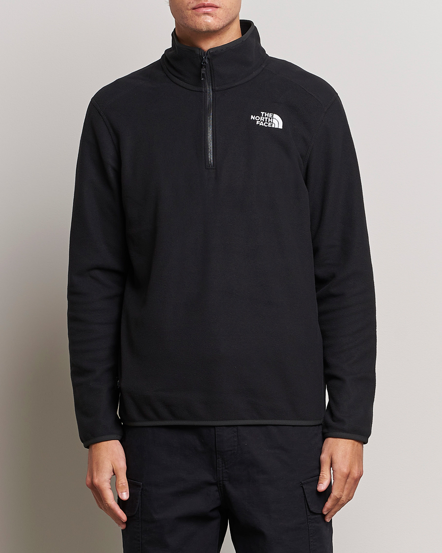 Uomini | Maglieria | The North Face | Glacier 1/4 Zip Fleece Black