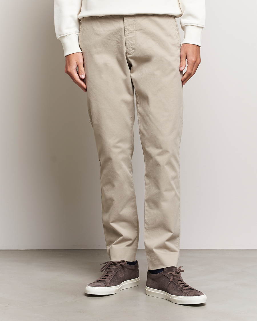 Uomini | Pantaloni | NN07 | Wilhelm Regular Fit Stretch Chinos Fog